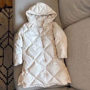 Zara Girls Coat - Size 9